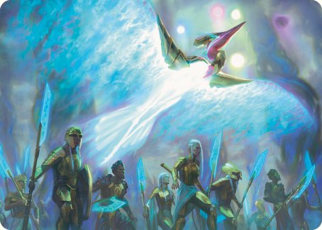 Otharri, Suns' Glory Art Card [Phyrexia: All Will Be One Art Series] | Exor Games Summserside