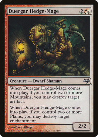 Duergar Hedge-Mage [Eventide] | Exor Games Summserside