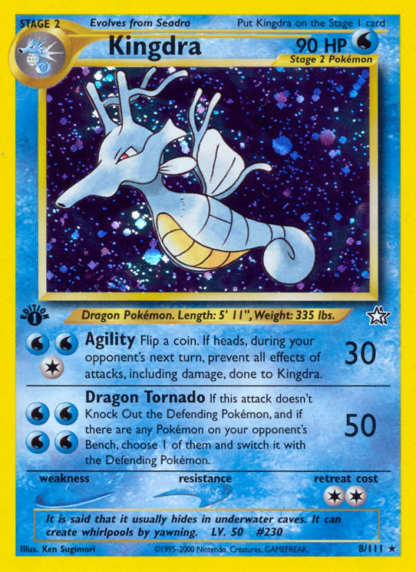 Kingdra (8/111) [Neo Genesis 1st Edition] | Exor Games Summserside