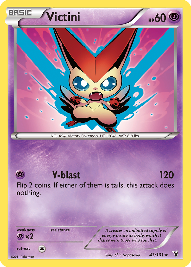 Victini (43/101) [Black & White: Noble Victories] | Exor Games Summserside