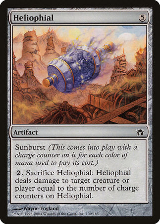 Heliophial [Fifth Dawn] | Exor Games Summserside