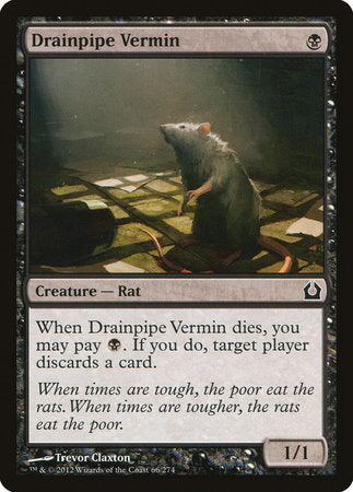 Drainpipe Vermin [Return to Ravnica] | Exor Games Summserside