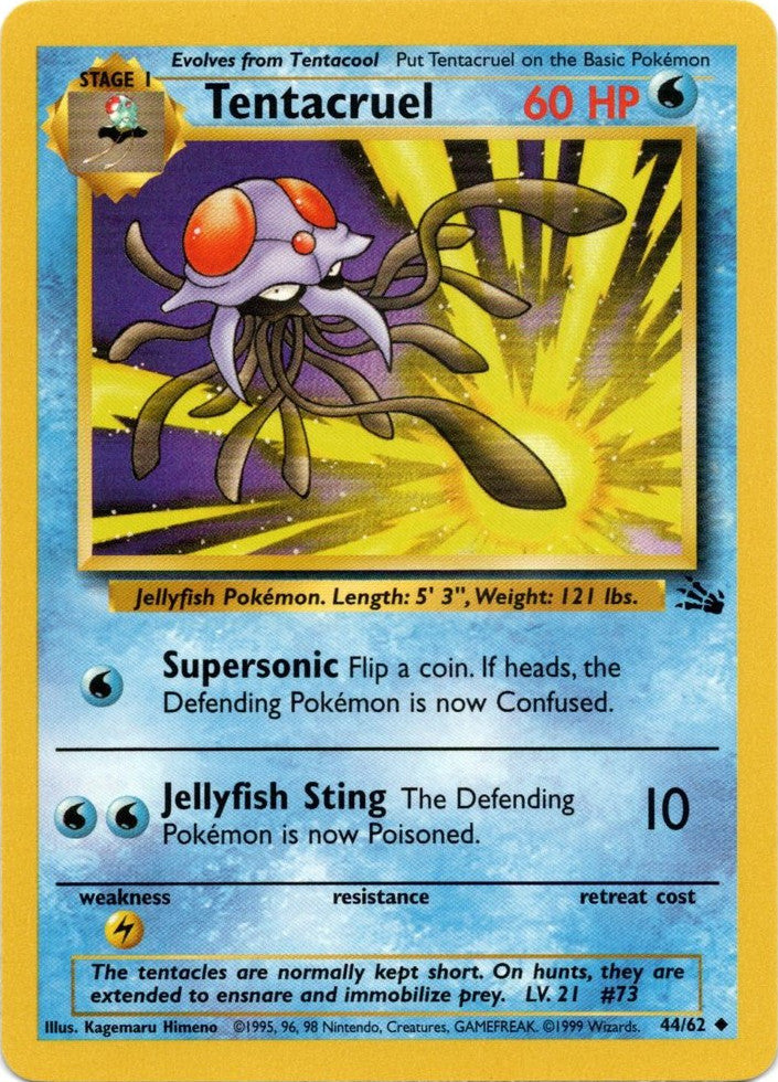 Tentacruel (44/62) [Fossil Unlimited] | Exor Games Summserside