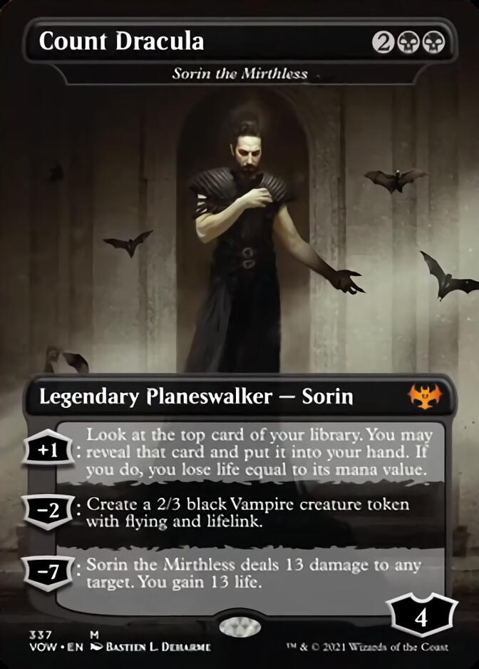 Sorin the Mirthless - Count Dracula [Innistrad: Crimson Vow] | Exor Games Summserside