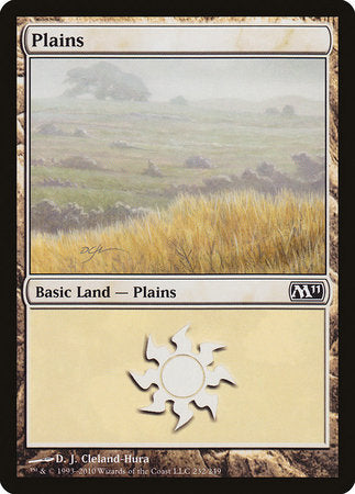 Plains (232) [Magic 2011] | Exor Games Summserside