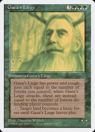 Gaea's Liege [Fourth Edition] | Exor Games Summserside