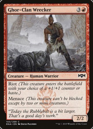 Ghor-Clan Wrecker [Ravnica Allegiance] | Exor Games Summserside