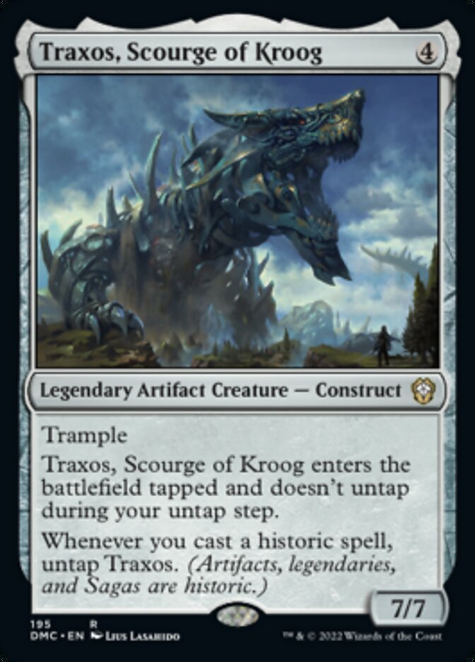 Traxos, Scourge of Kroog [Dominaria United Commander] | Exor Games Summserside