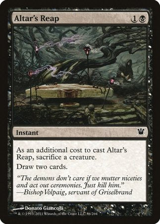 Altar's Reap [Innistrad] | Exor Games Summserside