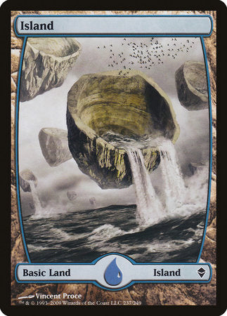 Island (237) - Full Art [Zendikar] | Exor Games Summserside