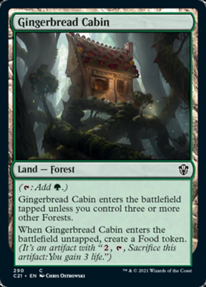Gingerbread Cabin [Commander 2021] | Exor Games Summserside