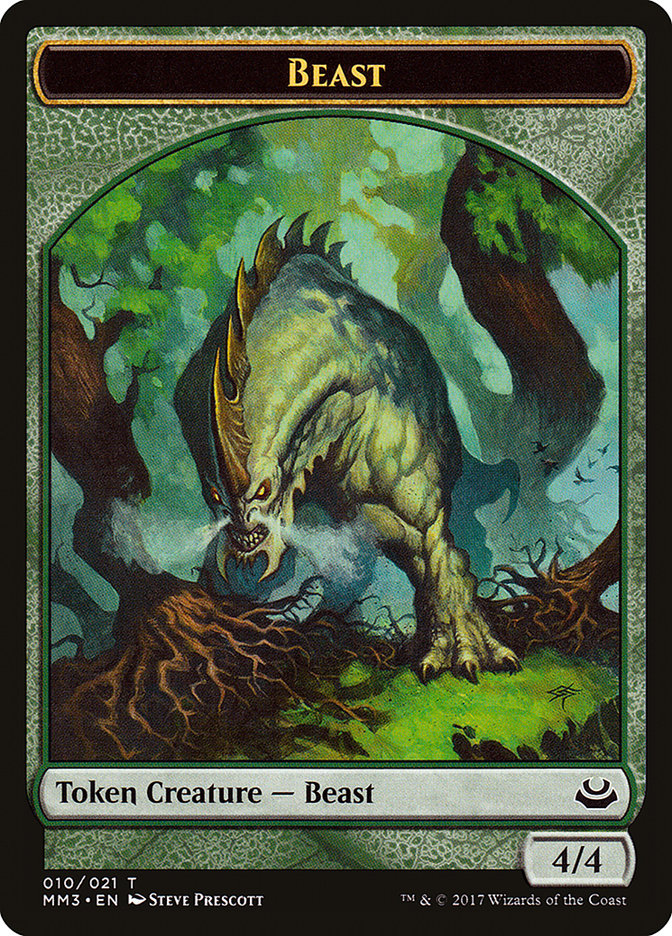 Beast (010/021) [Modern Masters 2017 Tokens] | Exor Games Summserside