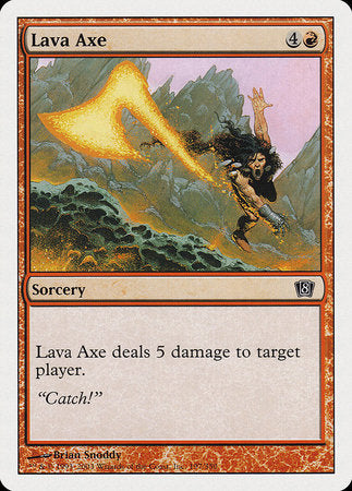 Lava Axe [Eighth Edition] | Exor Games Summserside