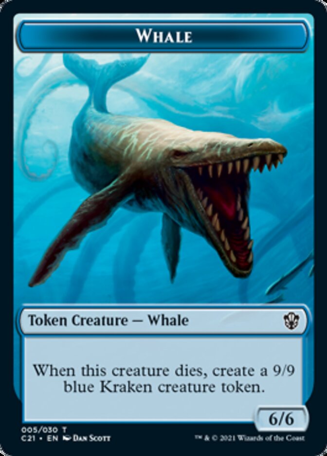 Beast (010) // Whale Token [Commander 2021 Tokens] | Exor Games Summserside