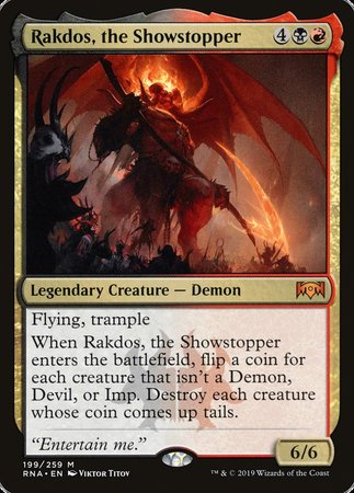 Rakdos, the Showstopper [Ravnica Allegiance] | Exor Games Summserside