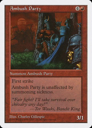 Ambush Party [Fifth Edition] | Exor Games Summserside