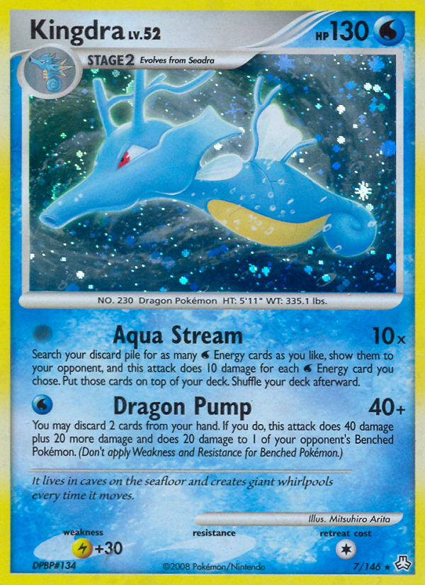 Kingdra (7/146) [Diamond & Pearl: Legends Awakened] | Exor Games Summserside