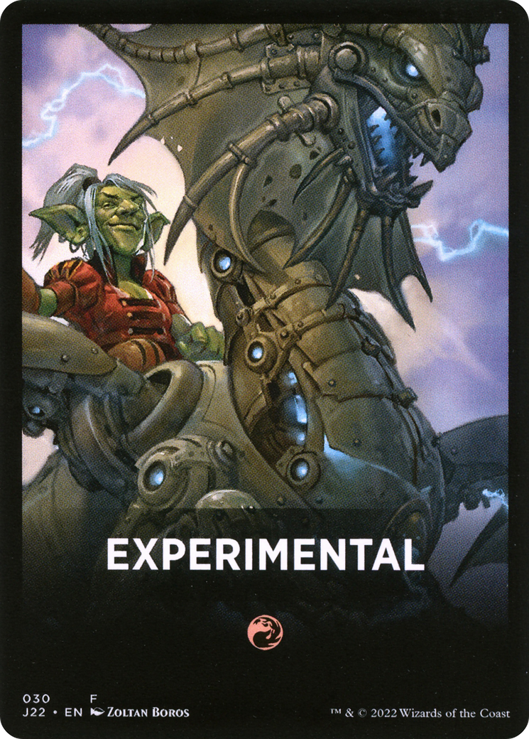 Experimental Theme Card [Jumpstart 2022 Front Cards] | Exor Games Summserside