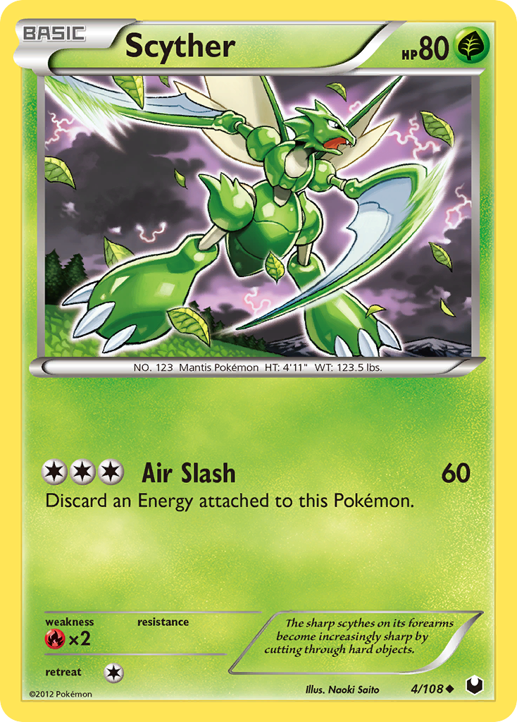 Scyther (4/108) [Black & White: Dark Explorers] | Exor Games Summserside