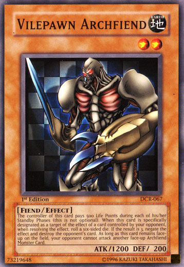 Vilepawn Archfiend [DCR-067] Common | Exor Games Summserside