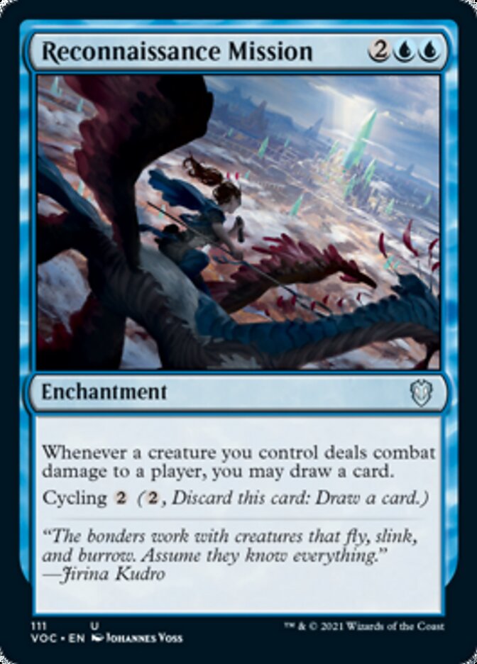 Reconnaissance Mission [Innistrad: Crimson Vow Commander] | Exor Games Summserside