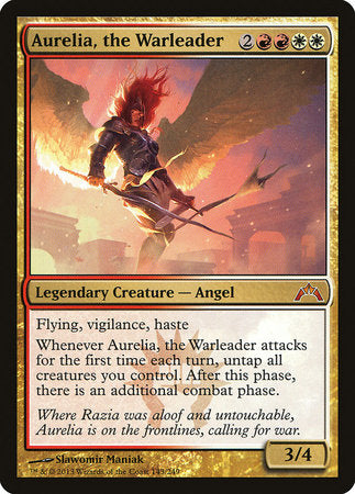 Aurelia, the Warleader [Gatecrash] | Exor Games Summserside