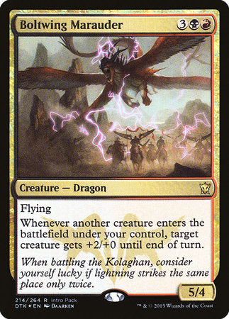 Boltwing Marauder [Dragons of Tarkir Promos] | Exor Games Summserside