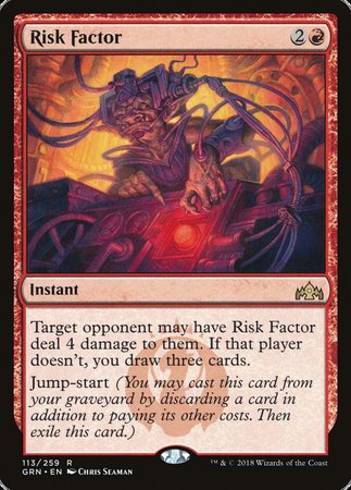 Risk Factor [Guilds of Ravnica] | Exor Games Summserside