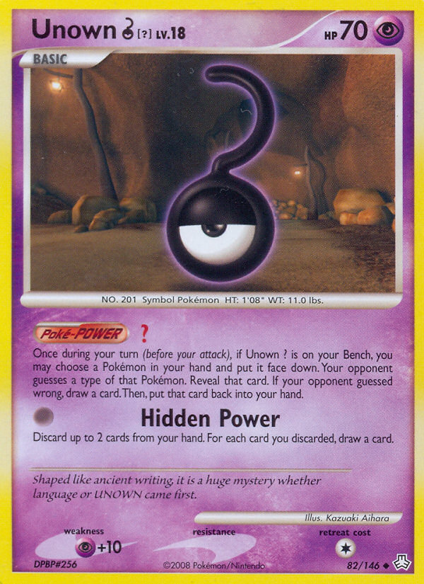 Unown ? (82/146) [Diamond & Pearl: Legends Awakened] | Exor Games Summserside