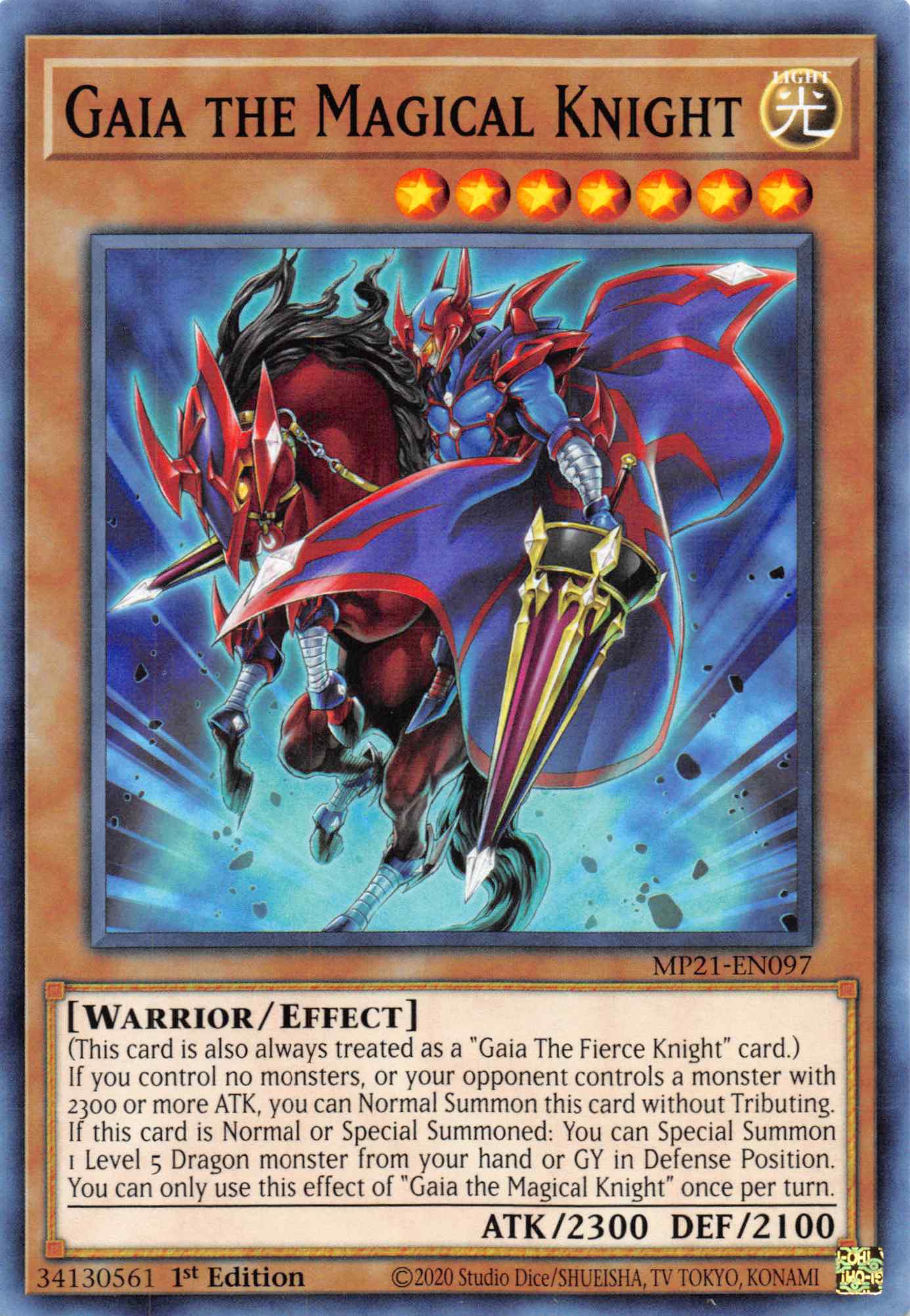 Gaia the Magical Knight [MP21-EN097] Common | Exor Games Summserside