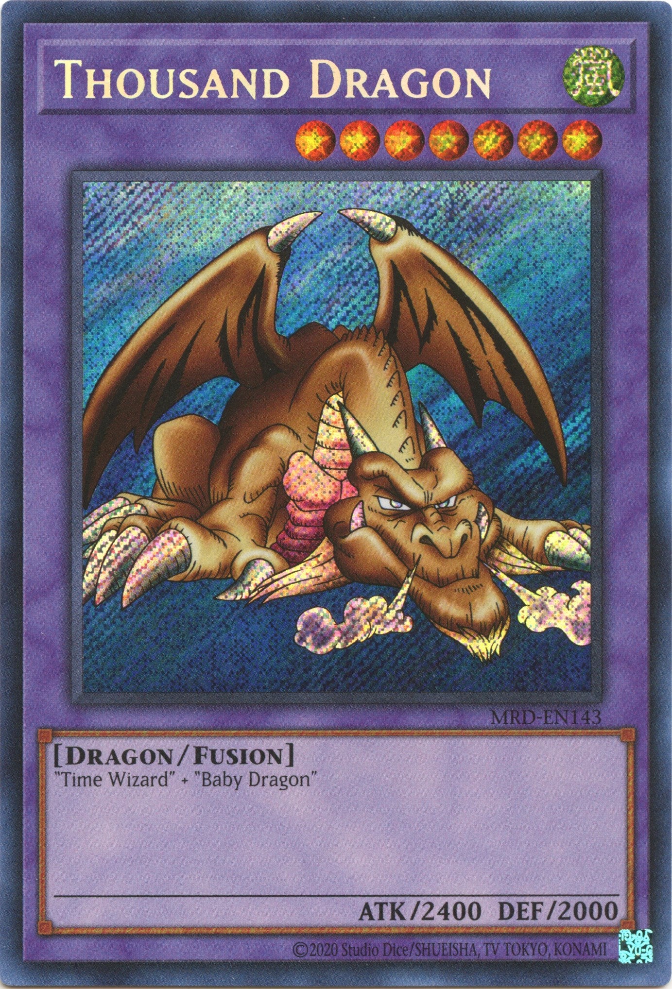 Thousand Dragon (25th Anniversary) [MRD-EN143] Secret Rare | Exor Games Summserside