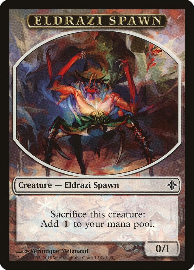 Eldrazi Spawn (1c/5) [Rise of the Eldrazi Tokens] | Exor Games Summserside