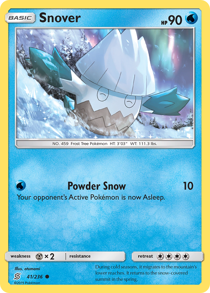 Snover (41/236) [Sun & Moon: Unified Minds] | Exor Games Summserside