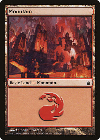 Mountain (301) [Ravnica: City of Guilds] | Exor Games Summserside