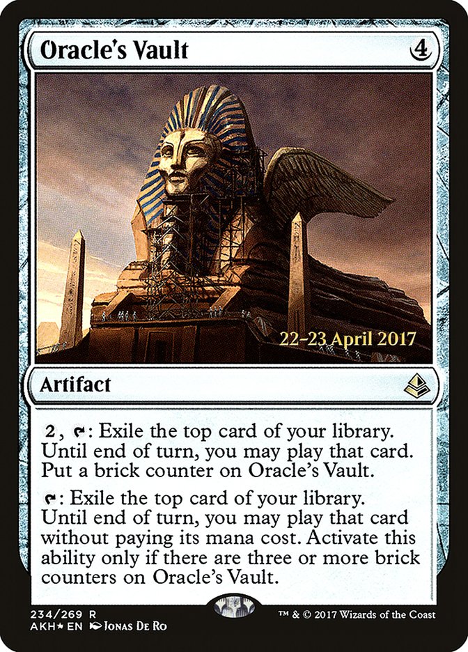 Oracle's Vault  [Amonkhet Prerelease Promos] | Exor Games Summserside