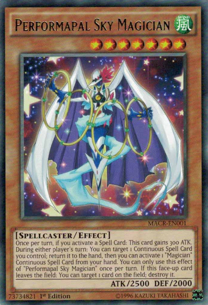 Performapal Sky Magician [MACR-EN001] Rare | Exor Games Summserside