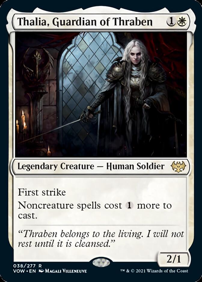 Thalia, Guardian of Thraben [Innistrad: Crimson Vow] | Exor Games Summserside