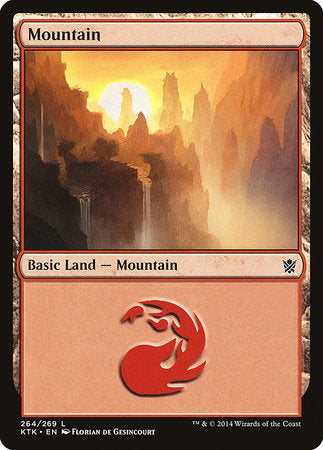 Mountain (264) [Khans of Tarkir] | Exor Games Summserside