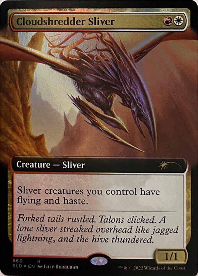 Cloudshredder Sliver (Extended Art) [Secret Lair Drop Promos] | Exor Games Summserside