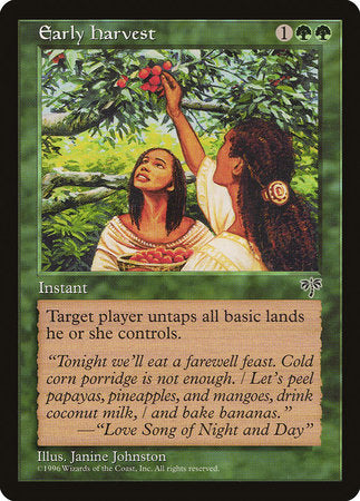 Early Harvest [Mirage] | Exor Games Summserside