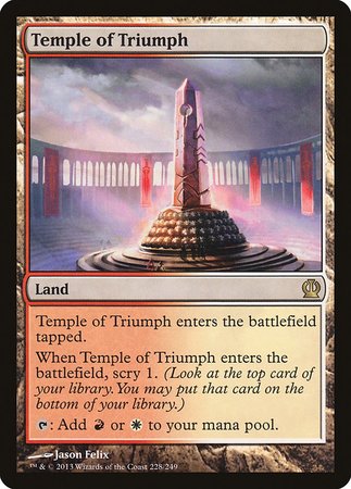 Temple of Triumph [Theros] | Exor Games Summserside