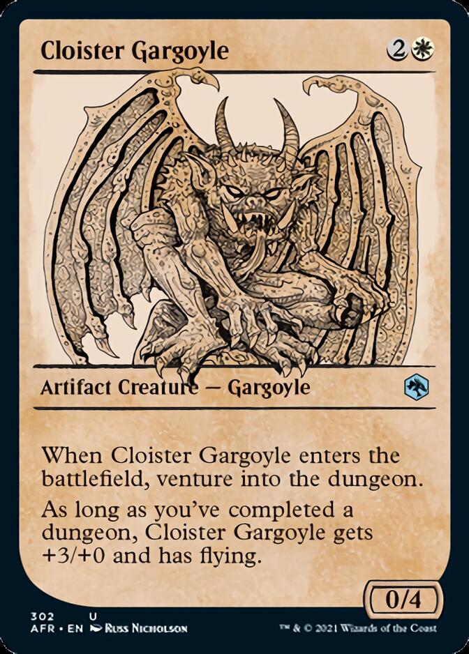 Cloister Gargoyle  (Showcase) [Dungeons & Dragons: Adventures in the Forgotten Realms] | Exor Games Summserside