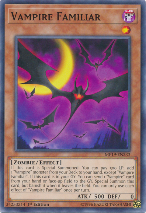 Vampire Familiar [MP19-EN233] Common | Exor Games Summserside