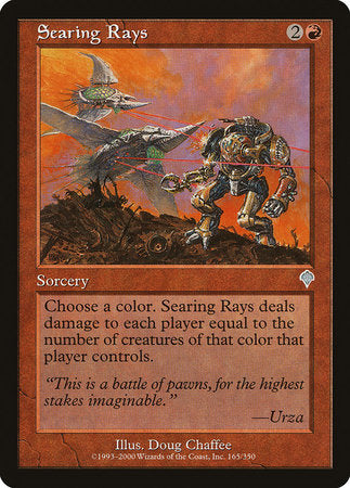Searing Rays [Invasion] | Exor Games Summserside