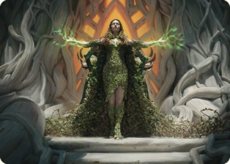 Titania, Voice of Gaea Art Card [The Brothers' War Art Series] | Exor Games Summserside