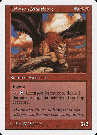 Crimson Manticore [Fifth Edition] | Exor Games Summserside