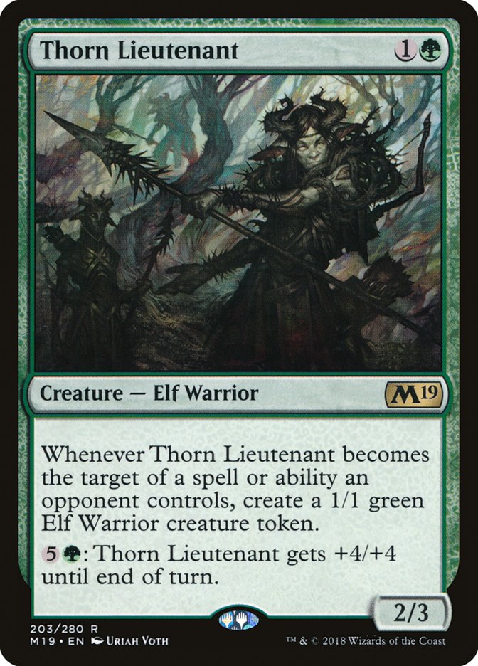 Thorn Lieutenant [Core Set 2019] | Exor Games Summserside