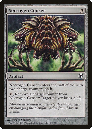 Necrogen Censer [Scars of Mirrodin] | Exor Games Summserside