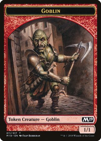 Goblin Token [Core Set 2019 Tokens] | Exor Games Summserside