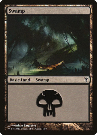 Swamp (36) [Duel Decks: Sorin vs. Tibalt] | Exor Games Summserside